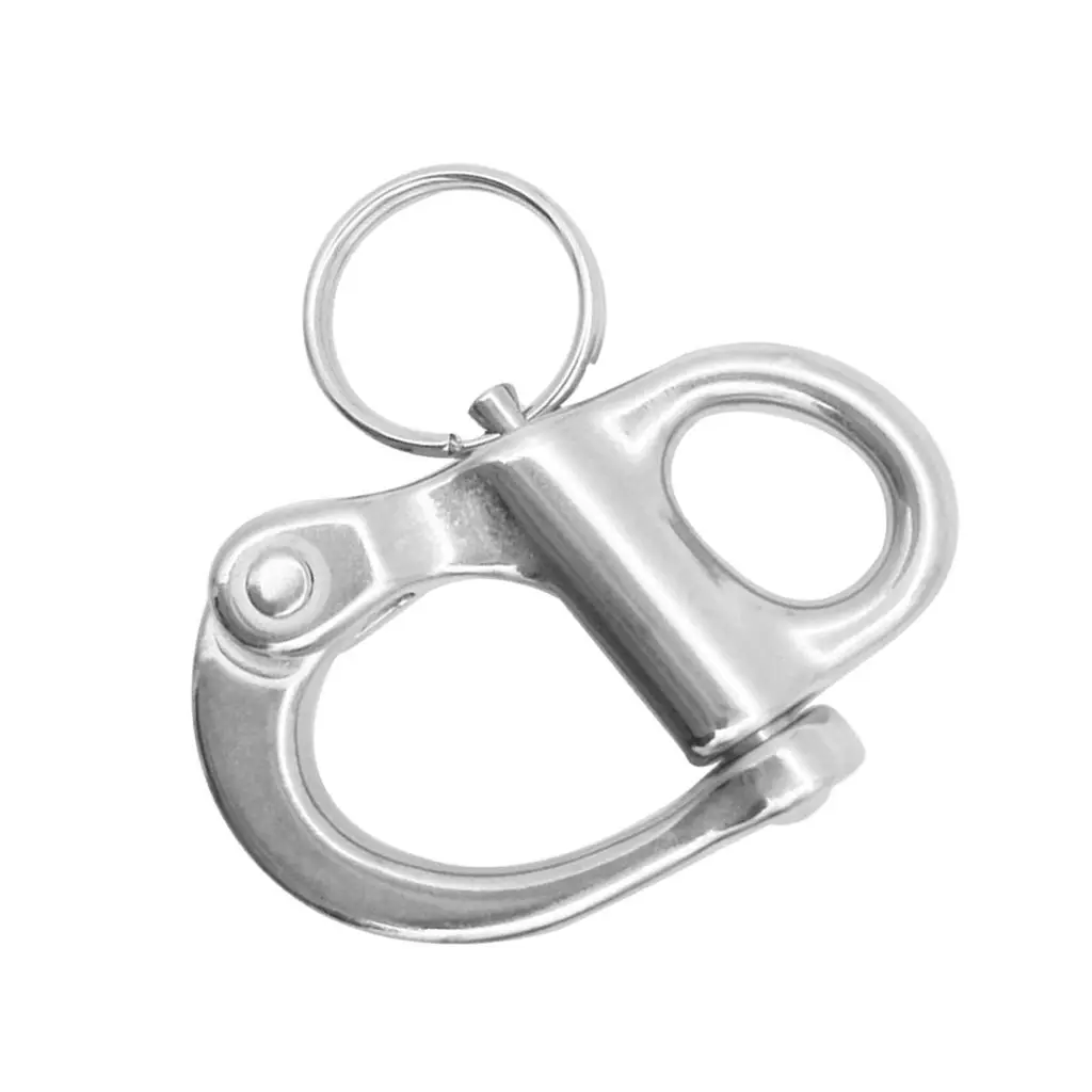 

316 Stainless Steel Snap Shackle with Small Swivel Bail Marine Boat Hardware