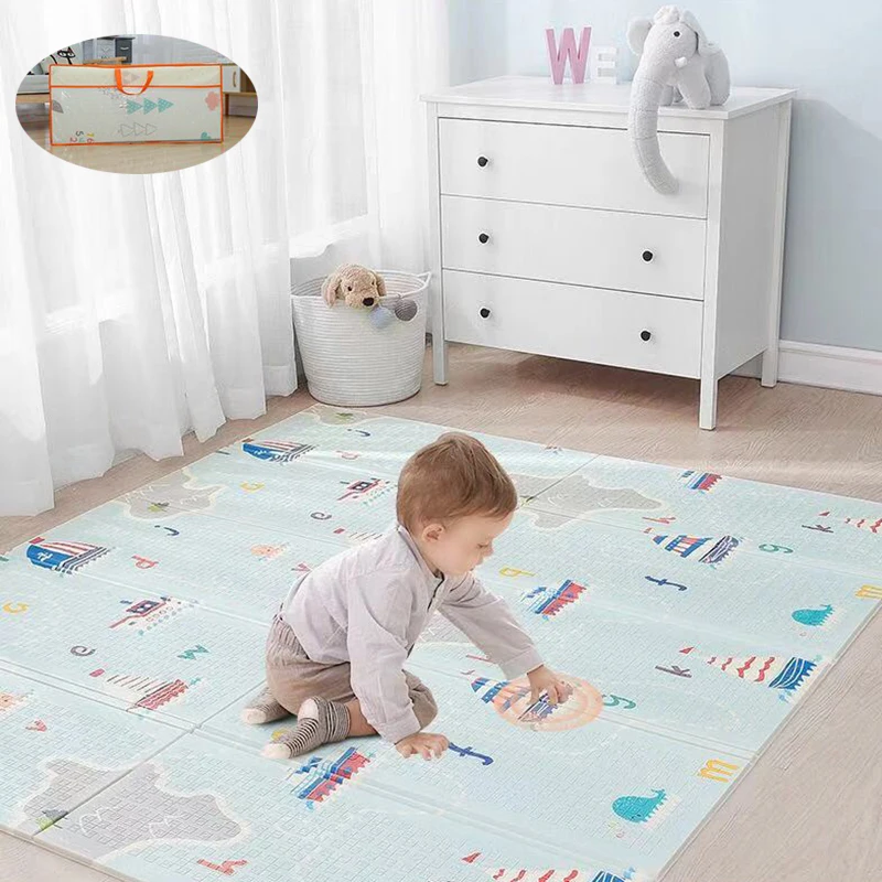 

Детский коврик для ползания, детский игровой коврик, складной коврик-пазл XPE, детский коврик, 1 см толщина, Развивающие коврики для игр для малышей, коврик для игр