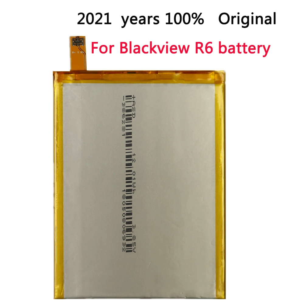 

2021 год, новинка, 100% Оригинальная батарея R6 3000 мАч, Стандартная батарея, 6 батарей, батарея с номером отслеживания