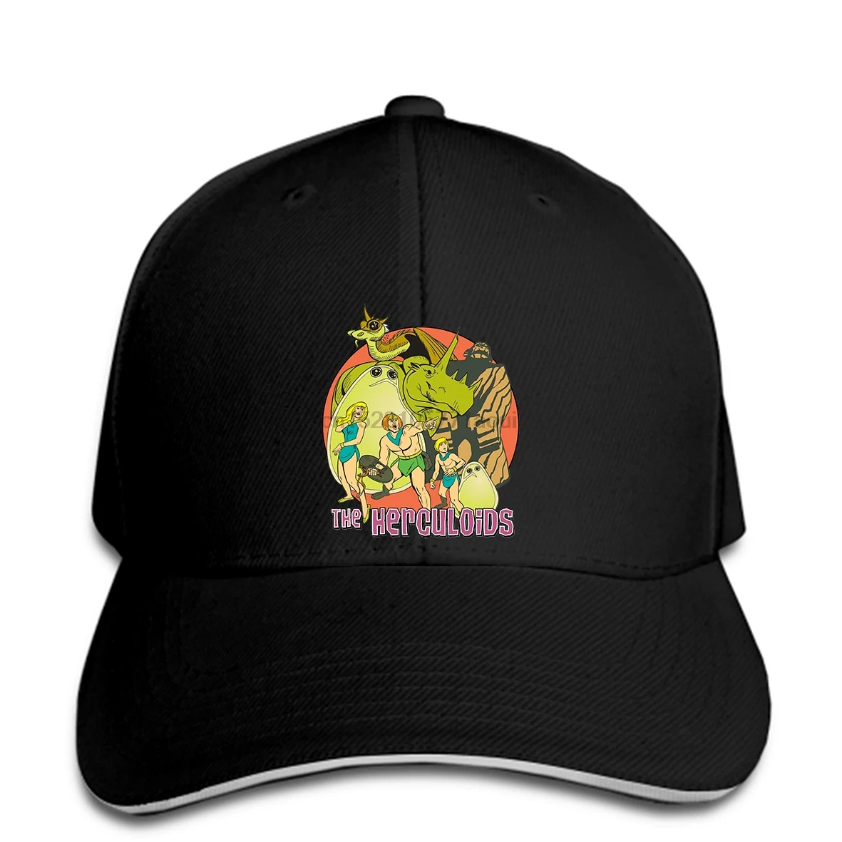 

Baseball cap THE HERCULOIDS Baseball caps LOGO SATURDAY COOL BLACK&WHITE MORNING COLOUR GP1