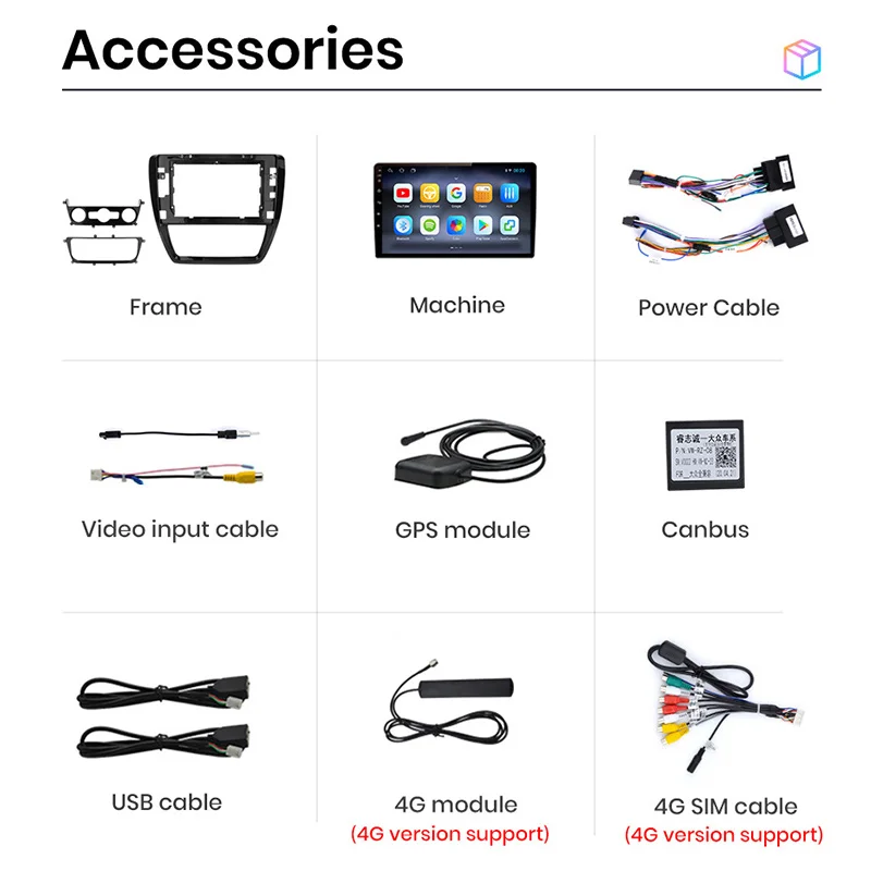 Автомагнитола AWESFAE 2 din Android для VW Volkswagen Jetta 6 2011-2018 2014 Carplay 4G Автомобильный