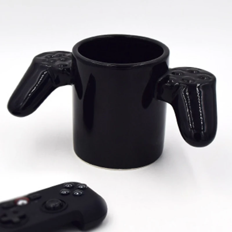 Игра над кофе кружка Творческий 380 мл 3D игровой контроллер кружка, керамическая чашка чашки для молока чая для мальчика день рождения Рождественский подарок