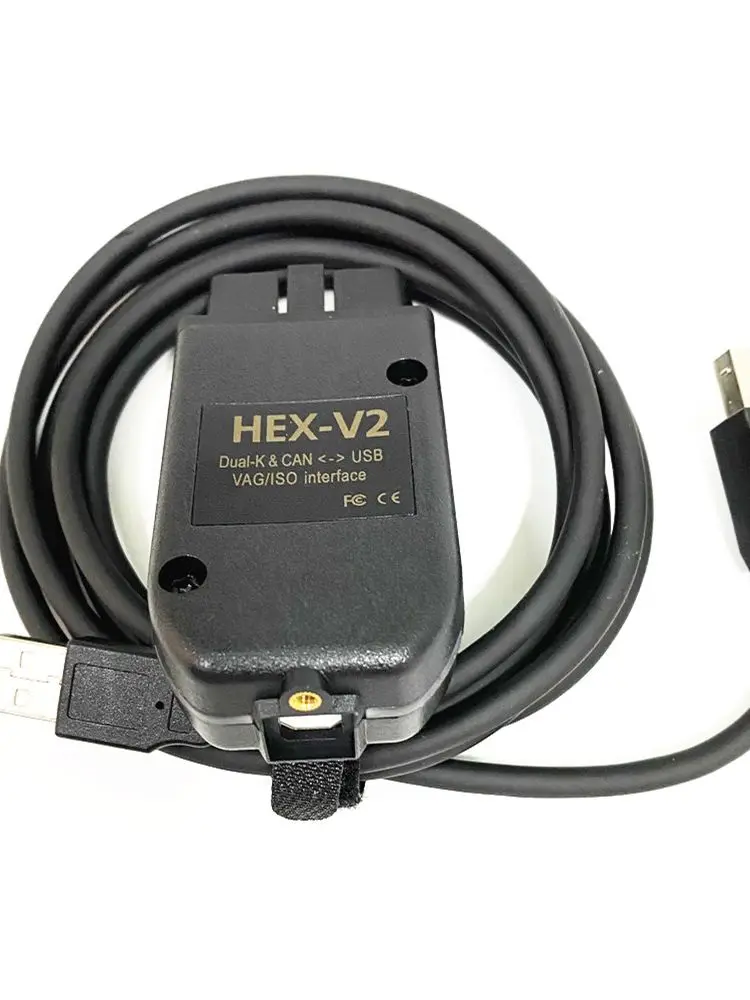 Magical-secrets VCDS Hex-V2 V2 18.9 Can Câble de Diagnostic Automatique de Voiture USB Allemand/Anglais