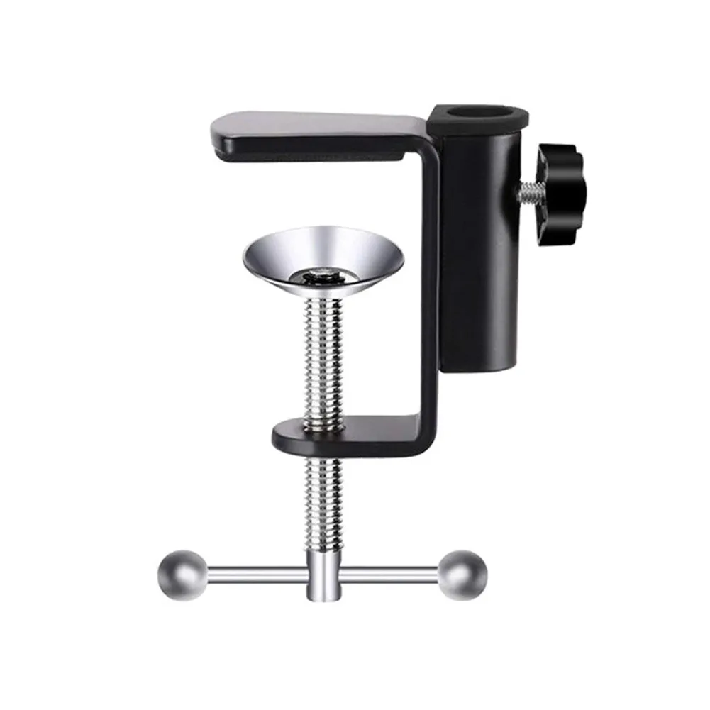

Universal DIY Microphone Stand Base For Microphone Cantilever Bracket Audio Accessories Adjustable Shock Mount Clamps Parts