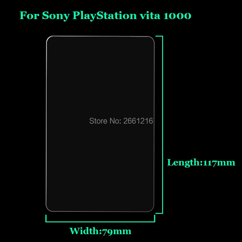 2 шт./партия для sony playstation psv ita PS Vita psv 2000 1000 закаленное стекло 9H 2.5D Премиум Защитная пленка для экрана psv 2000 psv 1000