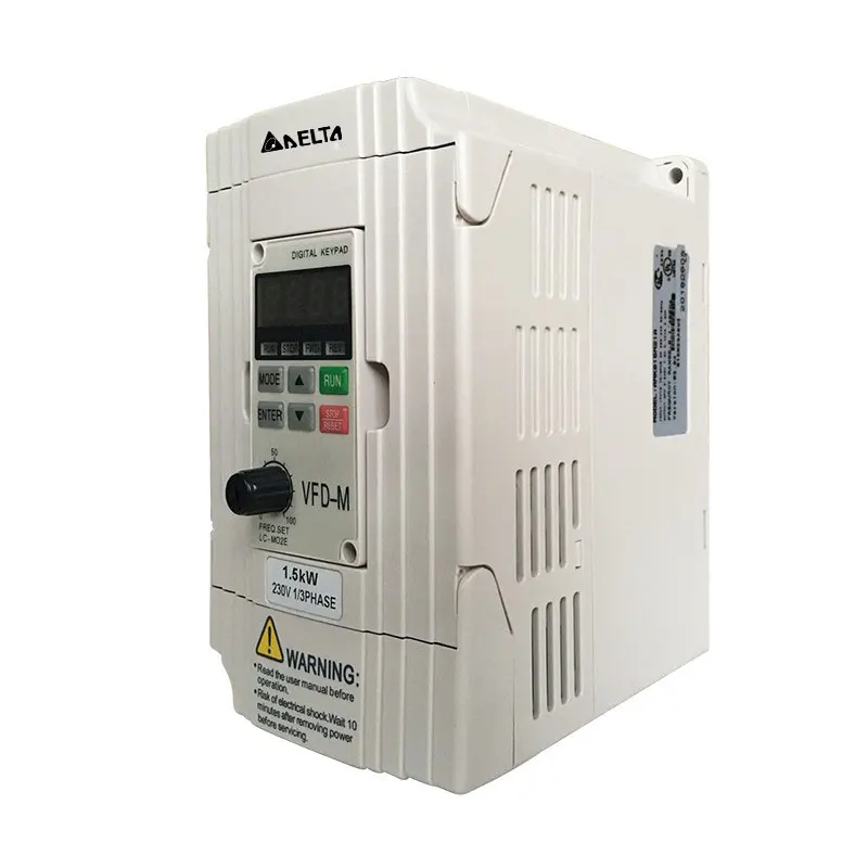 Новинка Оригинальный Инвертор Delta серия mini VFD015M21A 1 5 кВт 220 В/VFD015M43B 380 В|Инверторы и