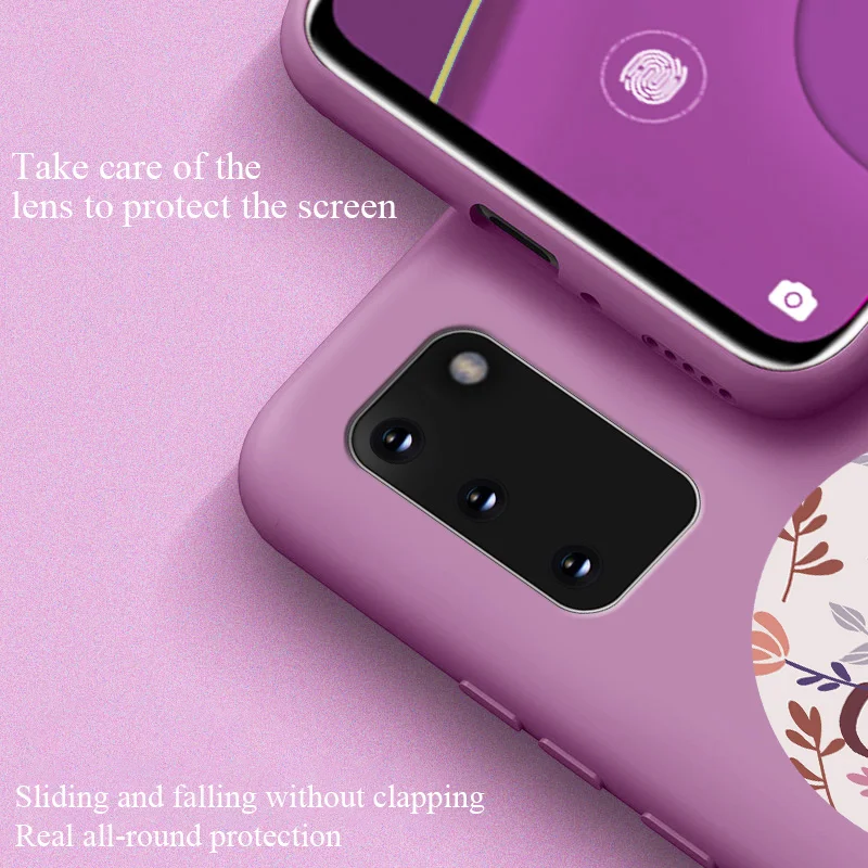 

Love Yourself Case For Samsung Galaxy S21 S20 FE S10 Note 20 10 Ultra Plus A72 A52 A42 A32 A12 A02S 4G 5G Liquid Silicone Cover