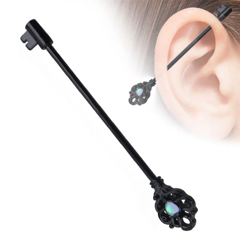 Серьги для пирсинга на хрящевой основе из нержавеющей стали | Украшения и