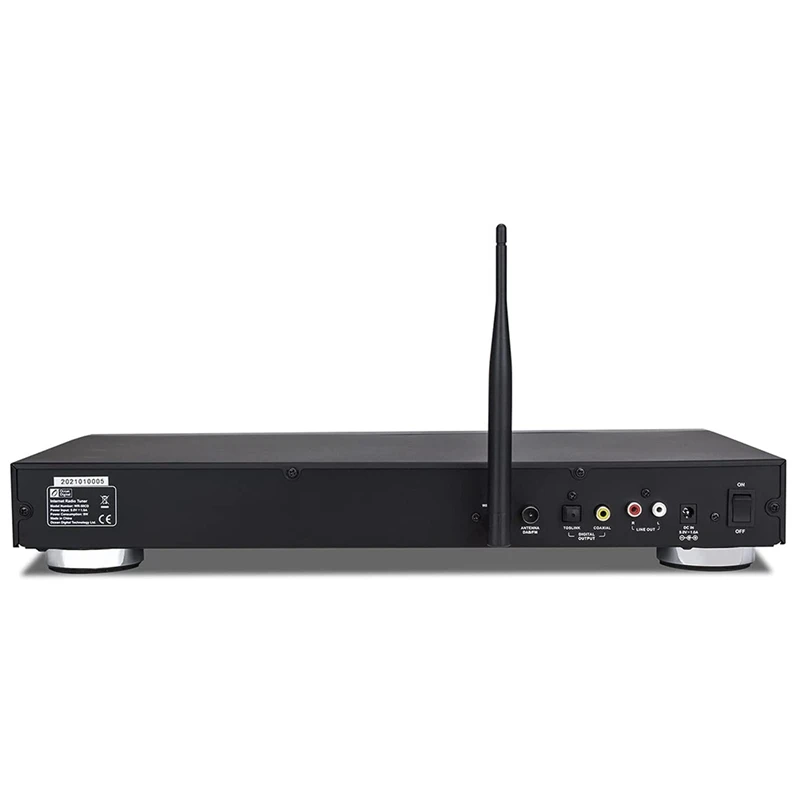 WR-50CD WiFi / FM Dab интернет-радио тюнер + Micro-SD/TF-карта приемник и CD-плеер-черный US разъем
