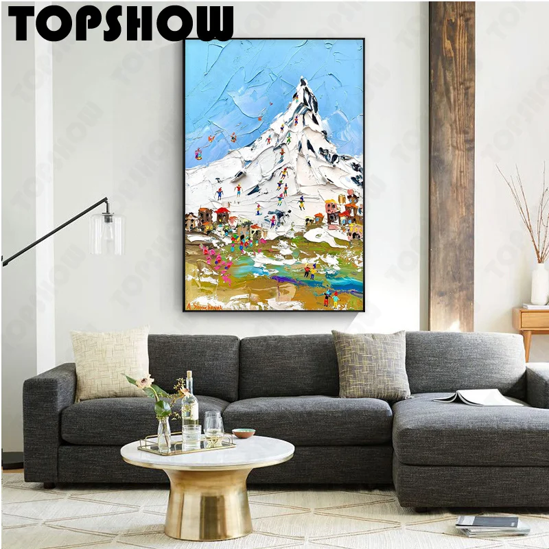 

Картина маслом «Холм монтайн» для дома и гостиной