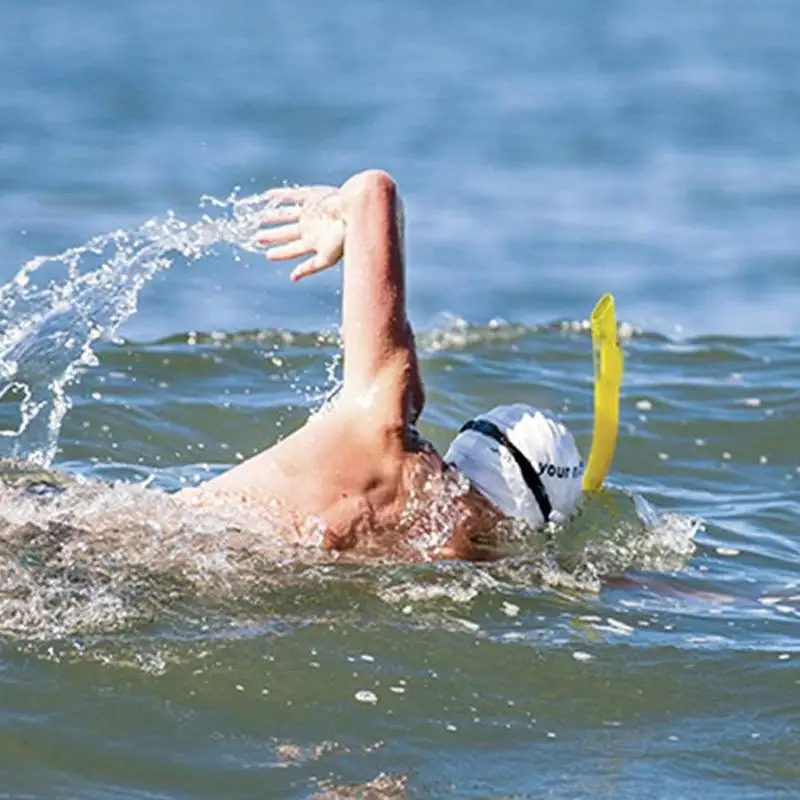 Силиконовая трубка для подводного плавания с передней головкой дышащая