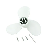 3 blades aluminum alloy propeller propellers for 3 5hp hangkai outboard motor engine boat accessories