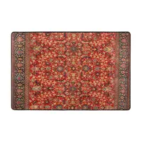 Tabriz Persian Carpet Print Doormat Carpet Mat Rug Polyester Anti-slip Floor Decor Bath Bathroom Kitchen Bedroom 60x90