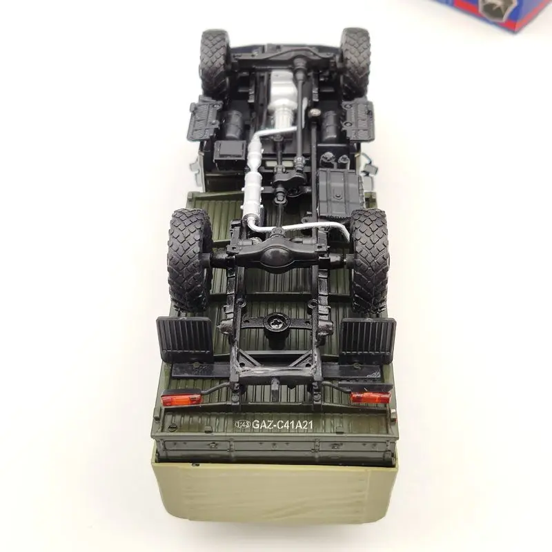 HAW ABTONPOM 1/43 ГАЗ C42A21 H234 на российский грузовик зеленые литые модели автомобилей |