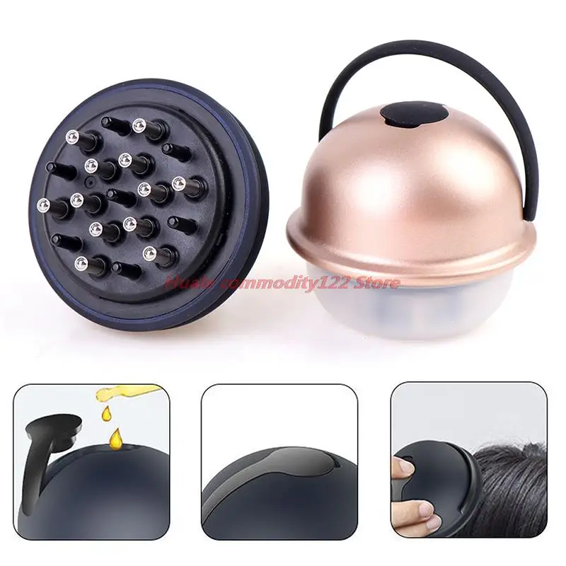 

Hair Scalp Applicator Liquid Guiding Comb Treatment Essential Serum Oil Growth