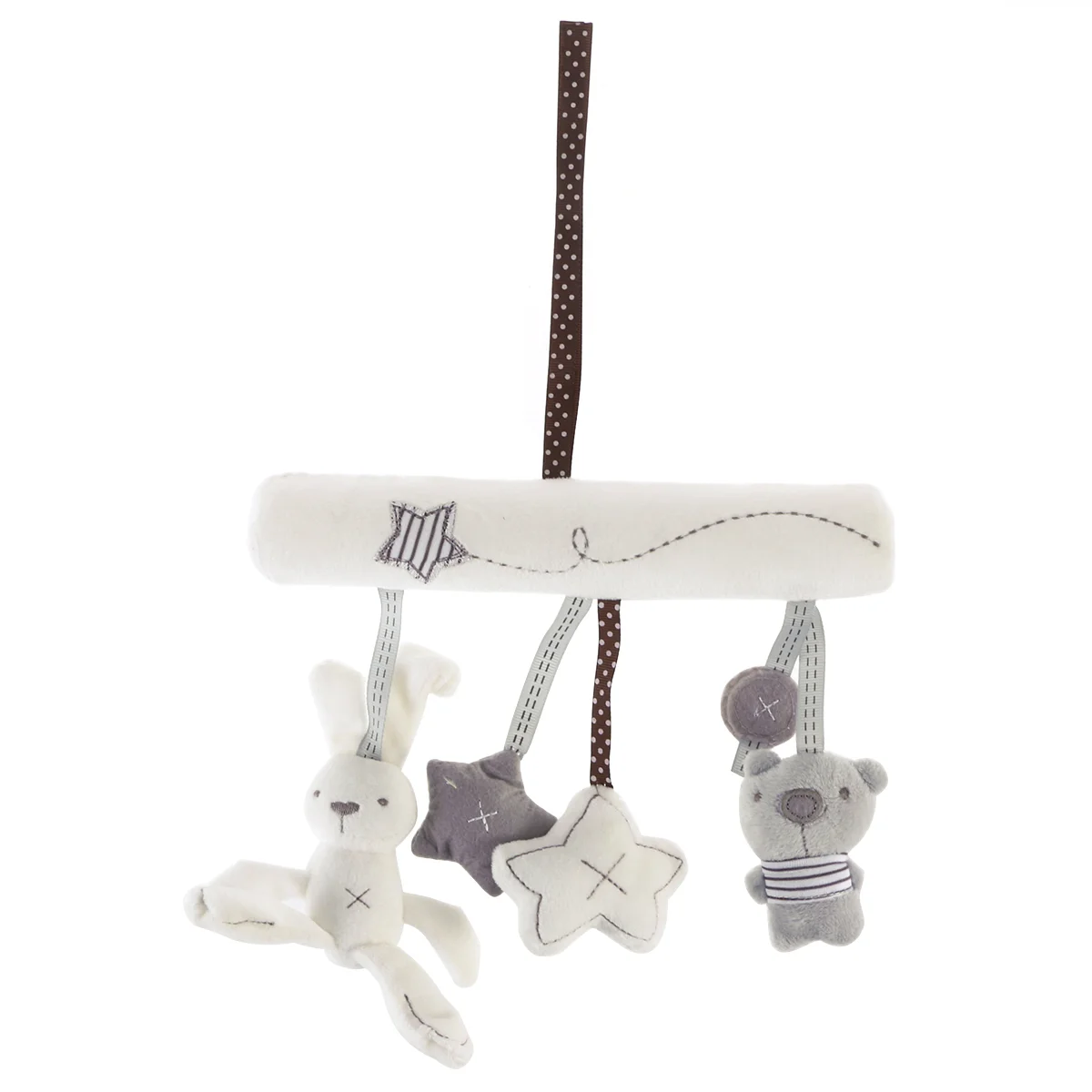 

Многофункциональные игрушки-погремушки, Колокольчик для кровати, детская кроватка, коляска, детские развивающие плюшевые игрушки