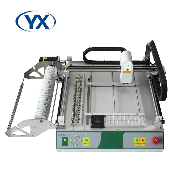 

Stable Operating Programming LED Light Assembly Line Desktop Pick And Place Machine Reliable PCB Machine
