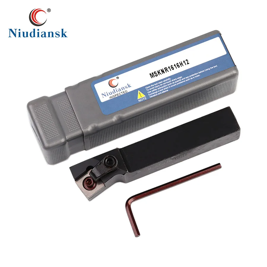 

MSKNR1616H12 MSKNR2020K12 MSKNR2525M12 Metal External Turning Tool Holder CNC Tools Lathe Cutting Bar Shank MSKNL ,For SNMG1204