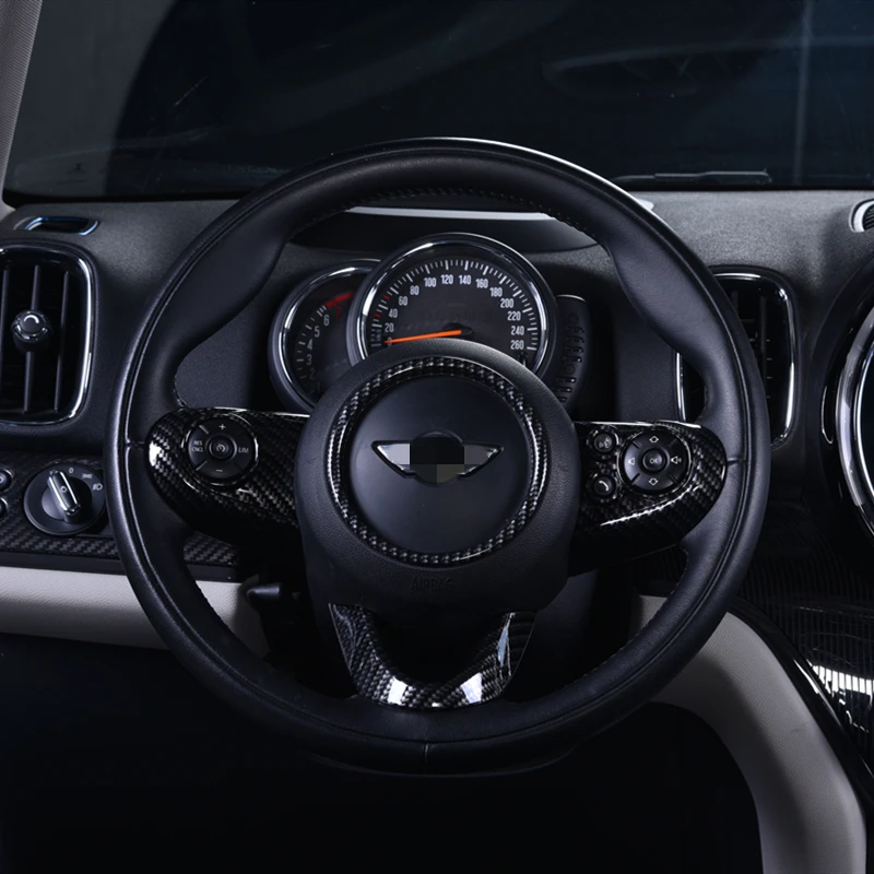 Многофункциональная декоративная кнопка на руль автомобиля наклейки для BMW MINI Cooper Countryman F54 F55 F56 F57 F60 JCW