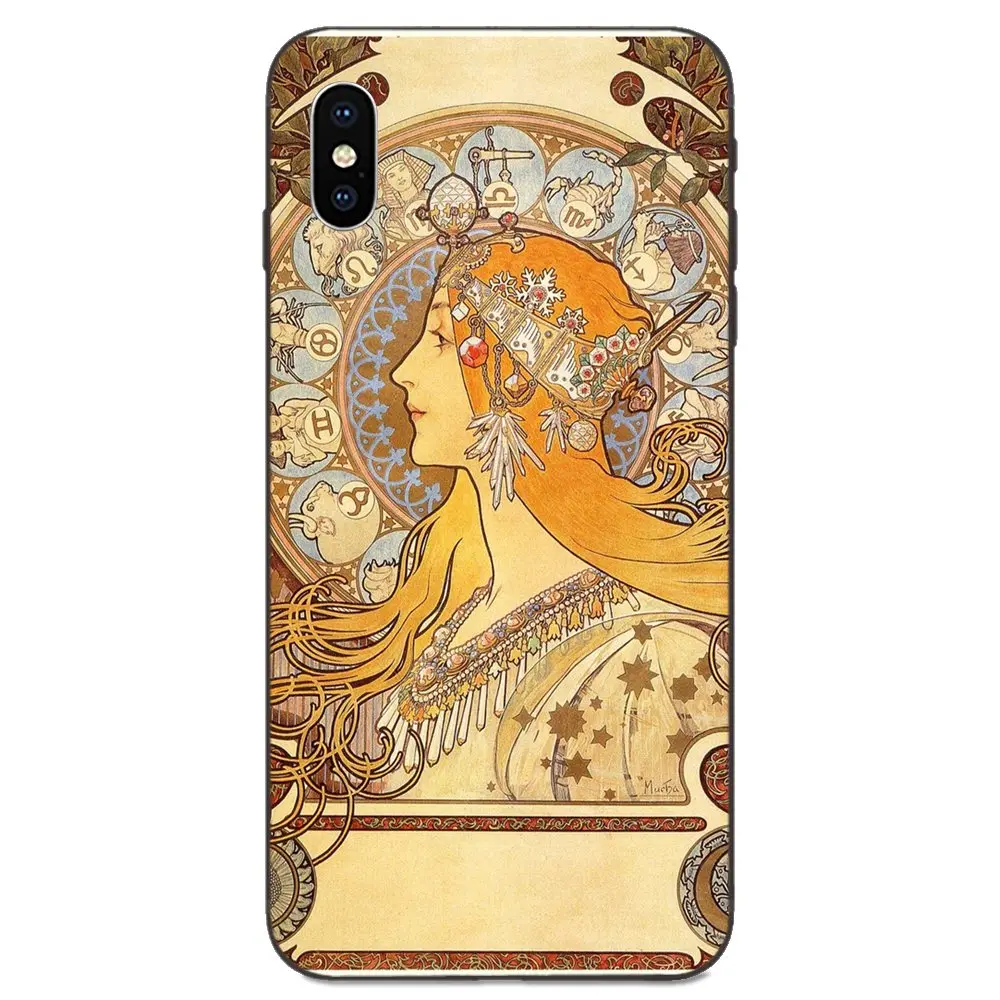 Для Apple iPhone 11 X XS Max XR Pro 4 4S 5 5S SE 6 6S 7 8 Plus мягкий милый художественный постер Alphonse