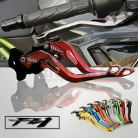 motorcycle 5d foldable brake clutch levers handlebar grip handle bar motorbike hand for yamaha fz1 fazer fz1 2001 2005