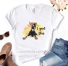 Женская футболка I Goat с принтом этой банданы, не выцветает, Премиум Футболка, подарок для леди, девушки, женские футболки, топ с графическим принтом, футболка на заказ