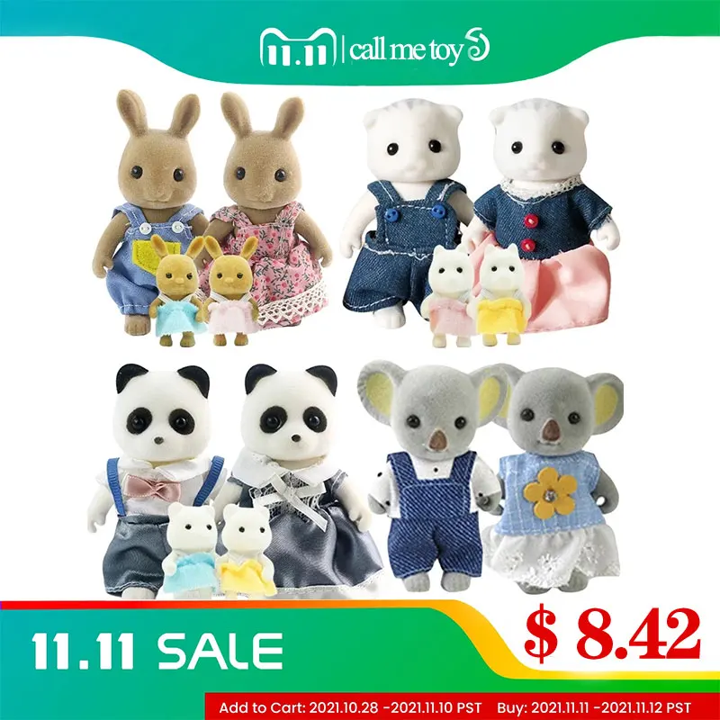 Миниатюрная мебель для кукольного домика детей фигурка детские плюшевые куклы