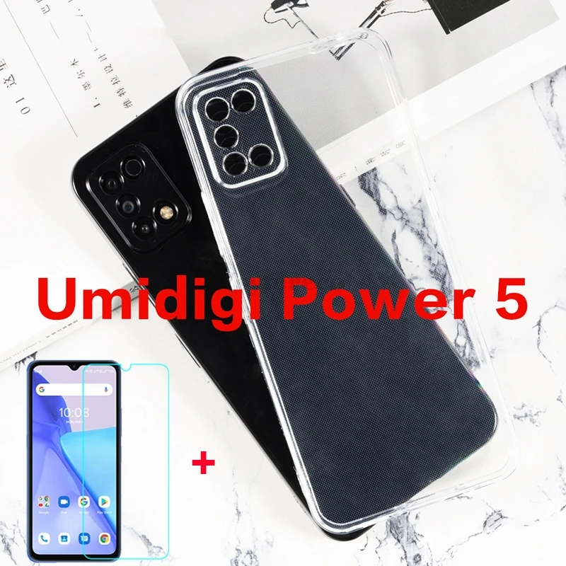 soft black tpu case for umidigi power 5 power5 back cover transparent phone case with cases vetro umidigi power 5 global glass free global shipping