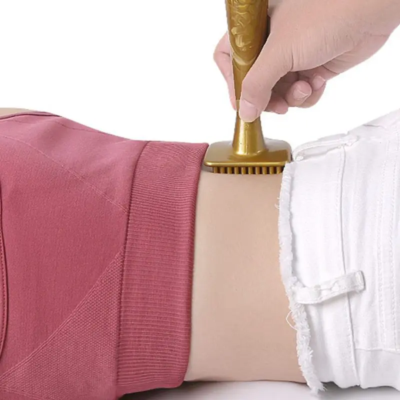 Ручной Меридиан Массажная треугольная кисть снимает усталость магнитное тело