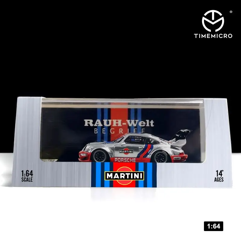 Модель автомобиля TimeMicro 1:64 RWB964 MARTINI|Наземный транспорт| |