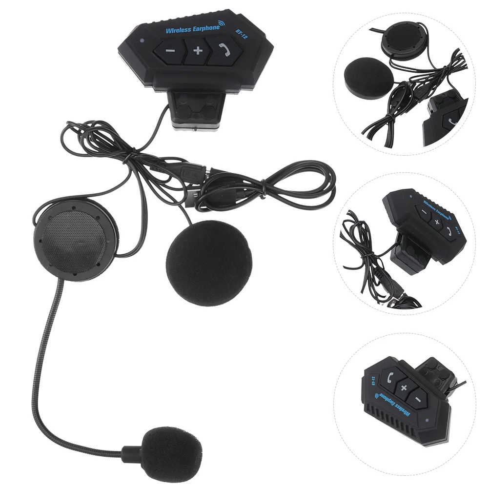 

1 комплект гарнитуры для мотоциклетного шлема Беспроводная 5,0 мотоциклетная гарнитура полезные наушники