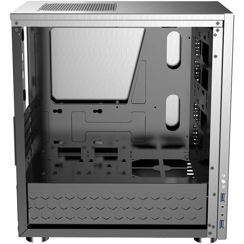 Внешняя деталь Jonsbo алюминиевый корпус компьютера чехол ATX Power 3 5 дюйма HDD длина 340