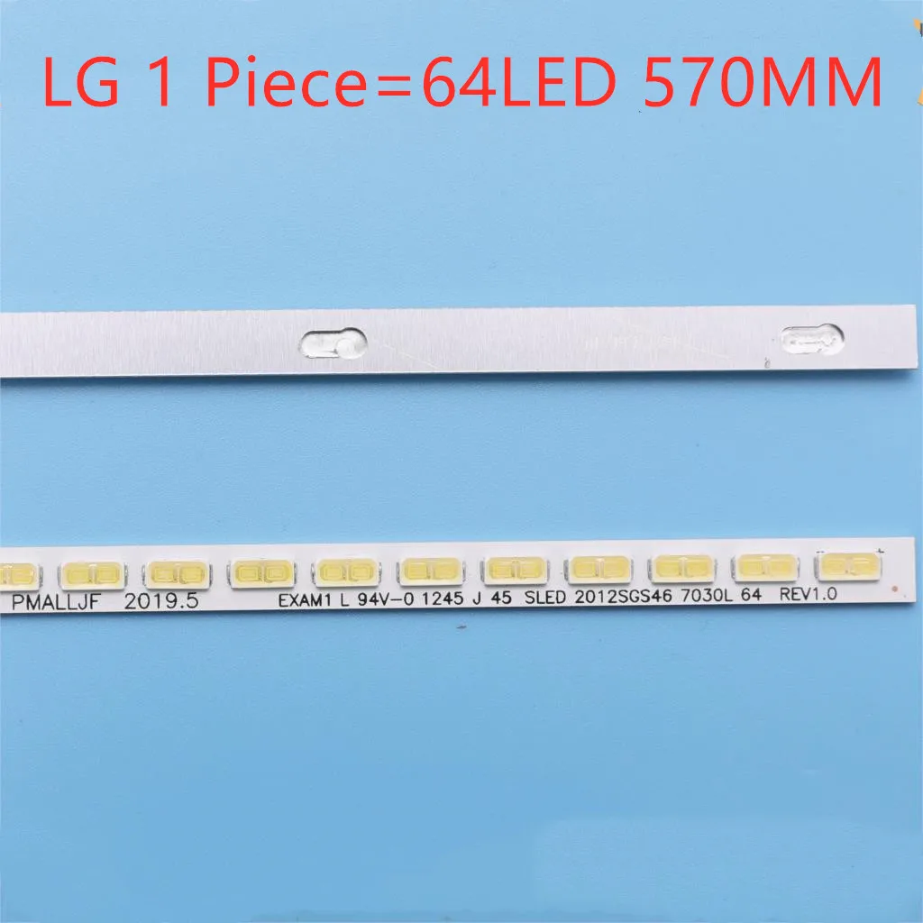 

LJ64-03495A LTA460HN05 46EL300C 46HL150C Светодиодная лента SLED 2012SGS46 7030L 64 REV1.0 1 шт. = 64LED 570 мм Оригинал 100%