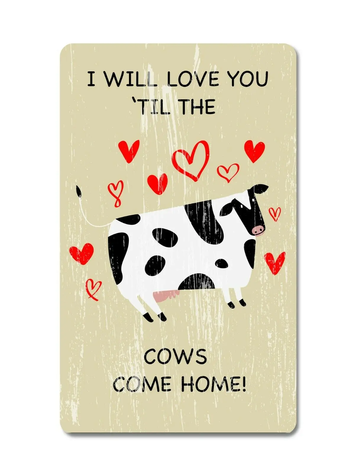 

Cow Sign for Farm House Decor - These Funny Barnyard Signs are New