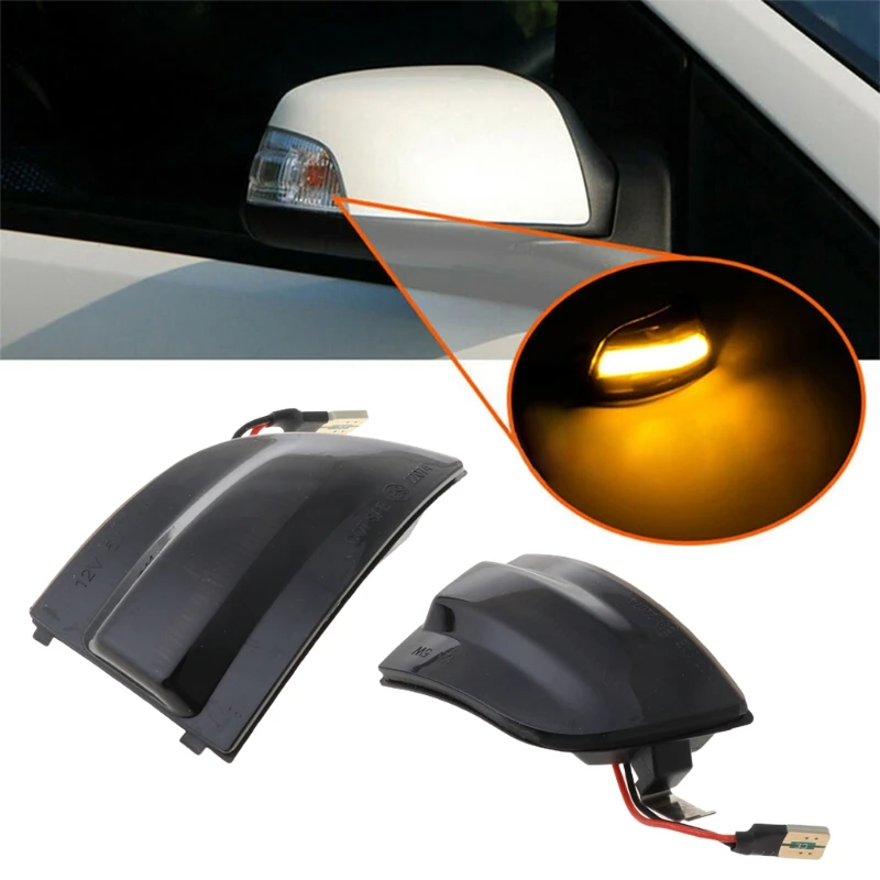 

Светодиодный динамический сигнал поворота светильник боковое зеркало последовательного мигалка индикаторная лампа для C-Max 2003-2010 автомоби...