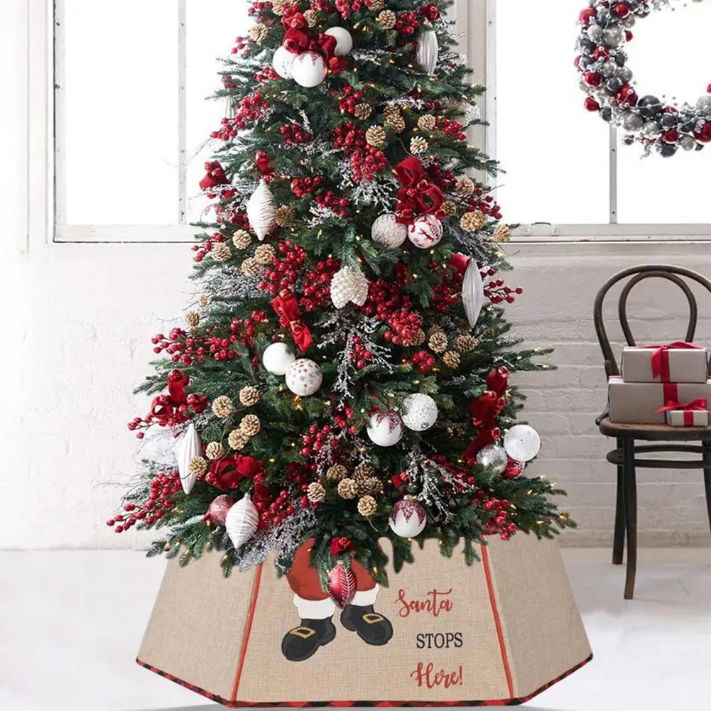 

Versatile Fabric Three-Dimensional Christmas Tree Ring for Christmas Decor