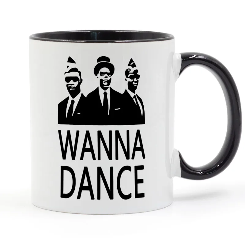 Танцевальный гроб ребята хотите танцевать кофейную кружку керамическая чашка