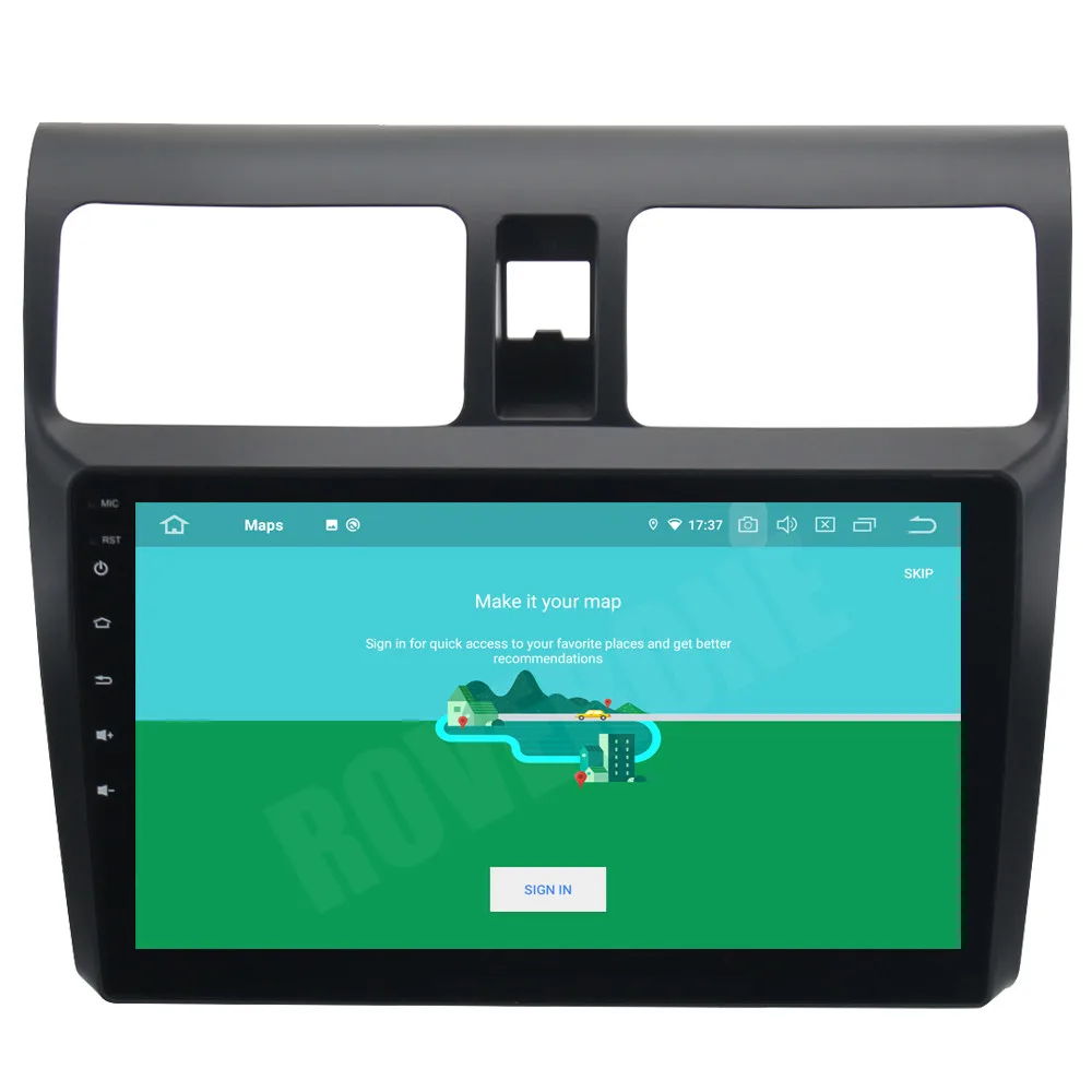 RoverOne Восьмиядерный чистый Android 10 для Suzuki Swift 2005 - 2010 Авто Радио Стерео GPS навигация