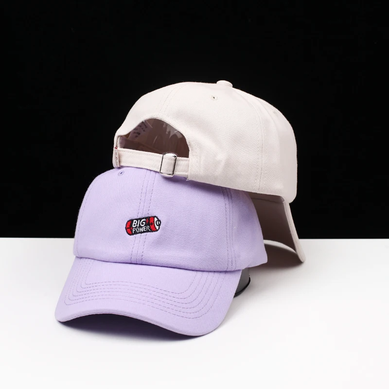 

2021 new Korean embroidered patterned cap personality simple casual baseball cap trucker hat sombreros de sol