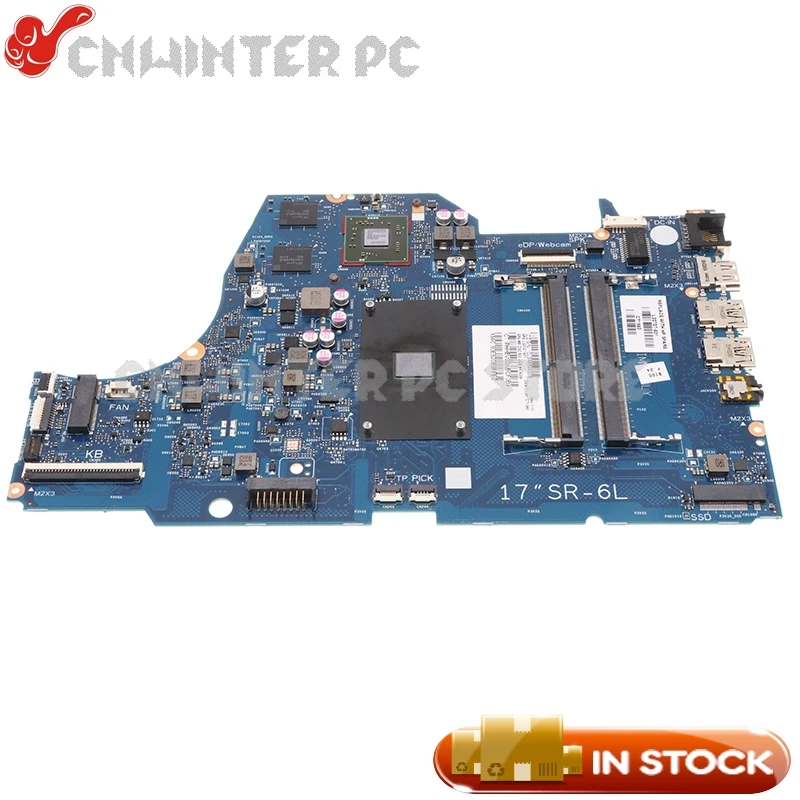 

NOKOTION For HP 17-ca0000AX 17-CA Laptop Motherboard L22727-601 L22727-501 L22727-001 6050A2985501-MB-A01 A6-9225 CPU Radeon 530