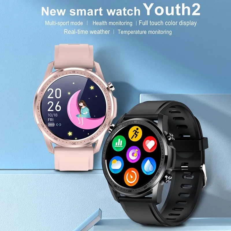 

Термометр умные часы сердечный ритм фитнес-трекер сообщение Push Smartwatch для Xiaomi водонепроницаемый смарт-браслет