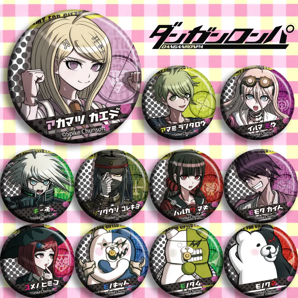 1 шт. 58 мм Danganronpa: Trigger Happy Havoc брошь значки|Броши| |