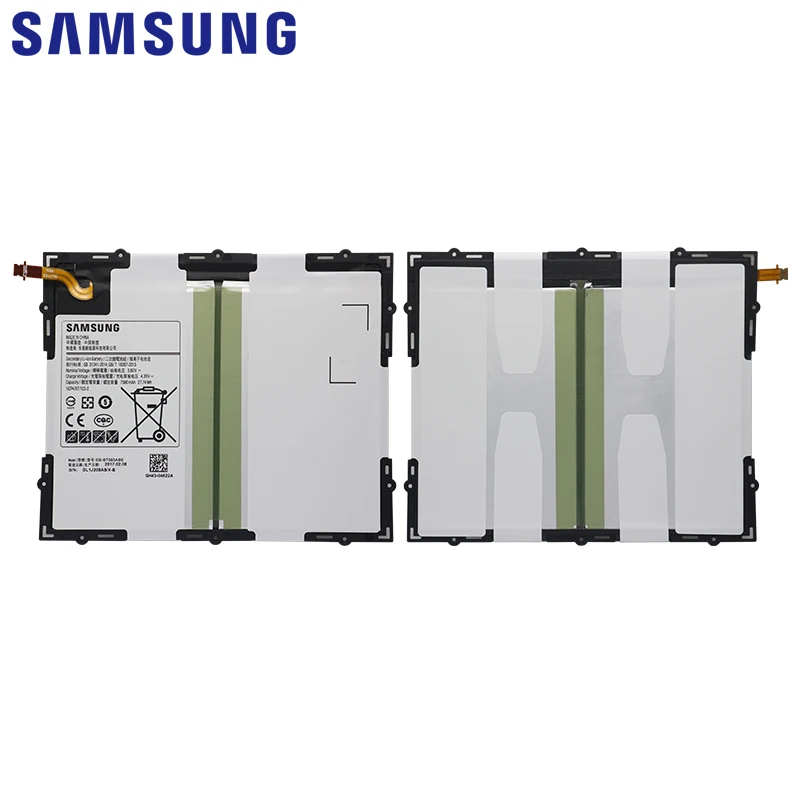 Samsung планшет Батарея EB-BT585ABE 7300 мАч для samsung Galaxy планшет Tab A 10,1 T580 SM-T585C T585 T580N батареи