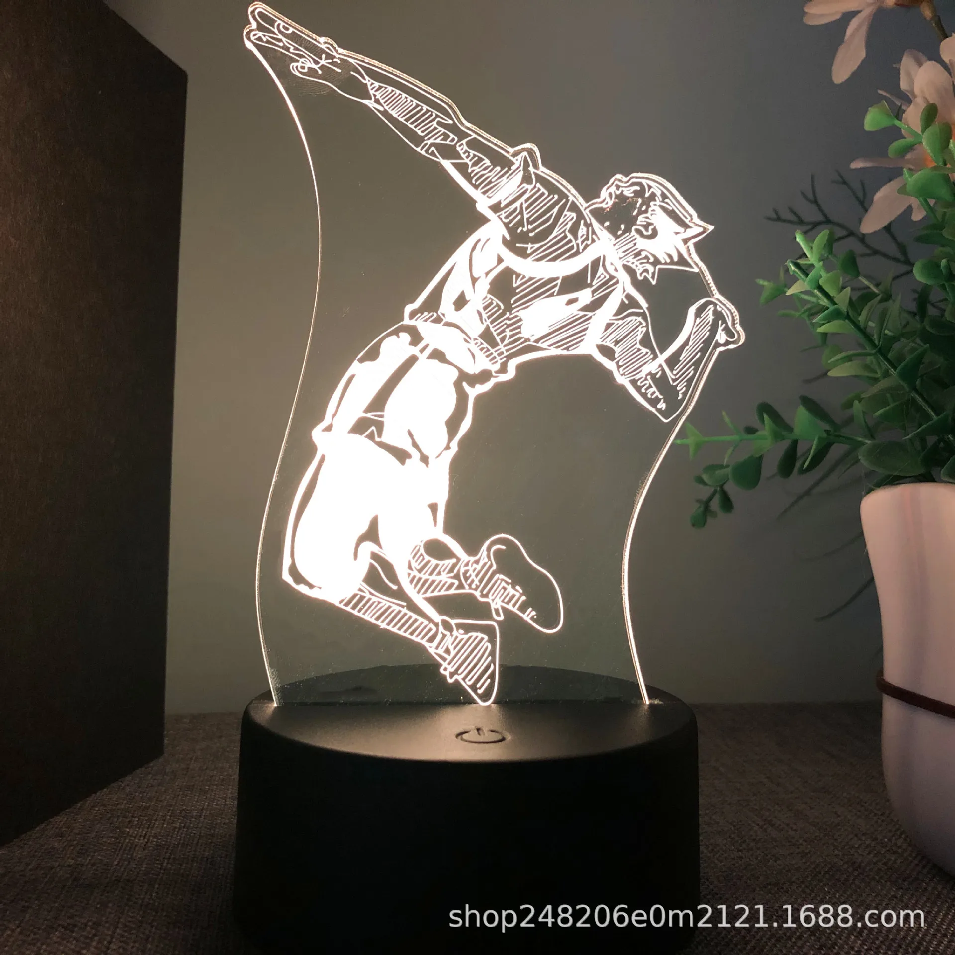 

3D светодиодный ночсветильник с Аниме Haikyuu Kotaro Bokuto, подарок для родственников и друзей, акриловая настольная лампа, экшн-фигурка для детской ...