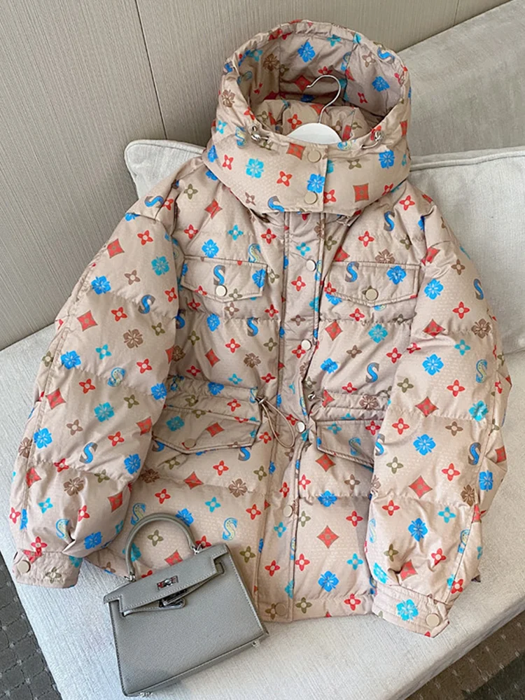 

Lightweight short down jacket women 2021 new hot style Korean brand loose thick winter tide ins jacket