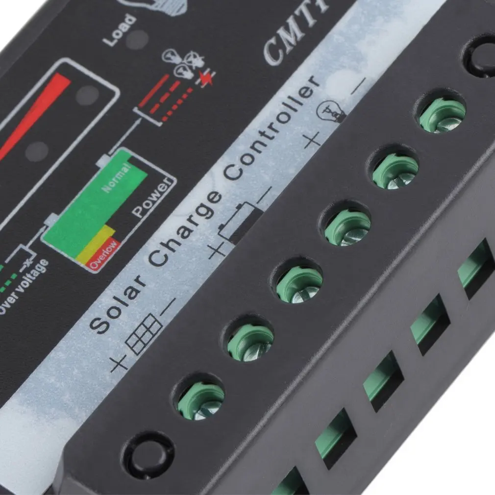 30A 12V/24V Pwm Панели солнечные Батарея регулятор заряда аккумулятора светодиодный