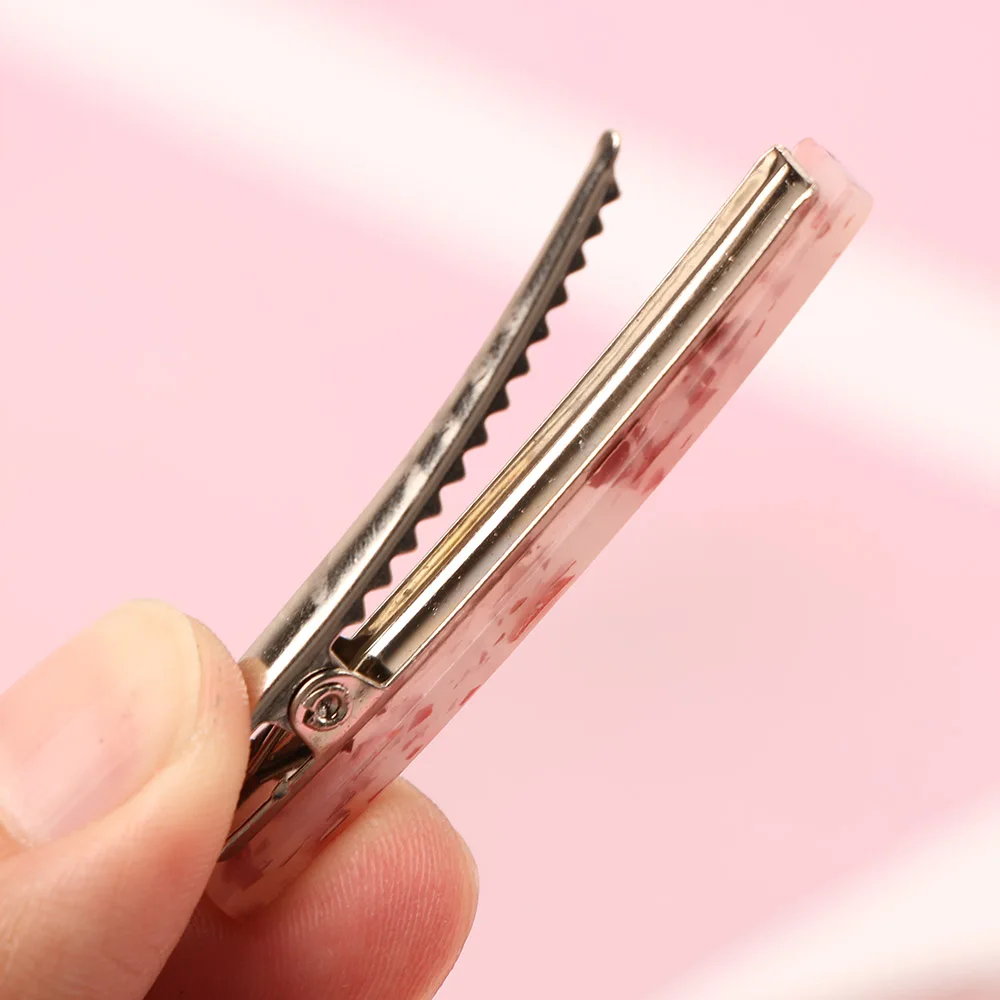 1 пара носков в Корейском стиле Модные сусального золота заколка для волос ацетат