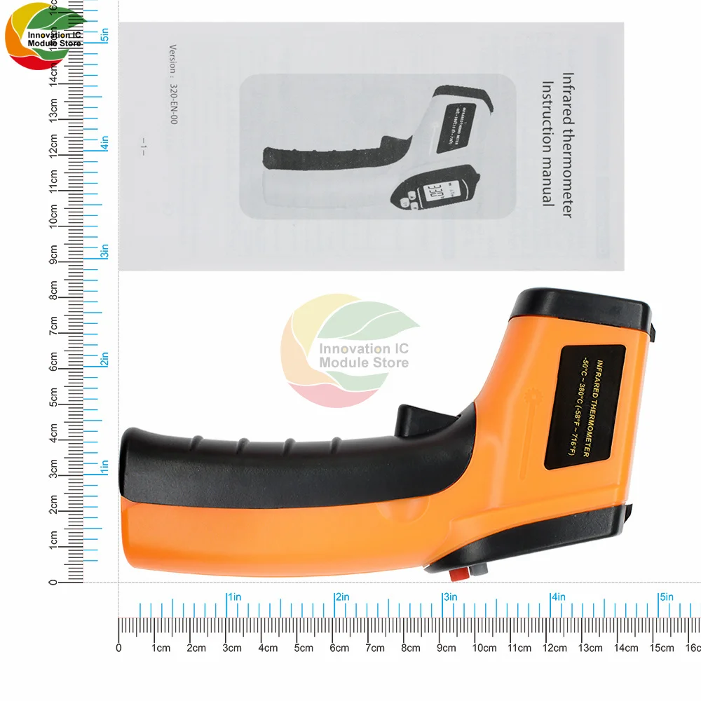 Прибор для обнаружения пистолет измерения температуры инфракрасный лазерный