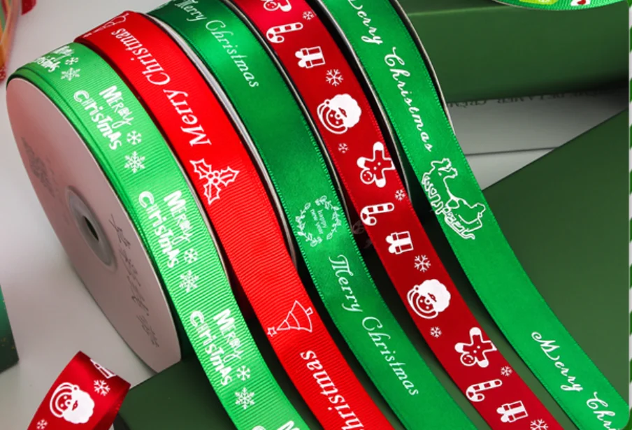 Лента для упаковки подарков Счастливого Рождества ленты снеговика