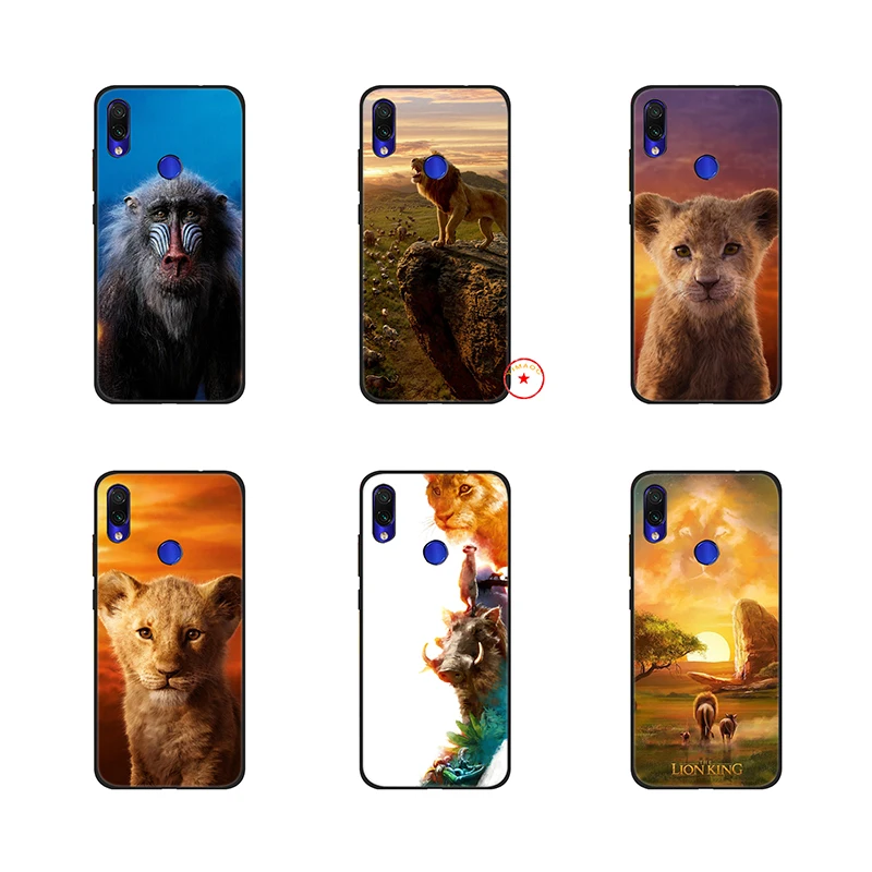 Мягкий силиконовый чехол Lion King 2019 для Xiaomi Redmi Note 8 7 6 5 Pro 4x 5A |